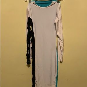 Cut out fitted dress